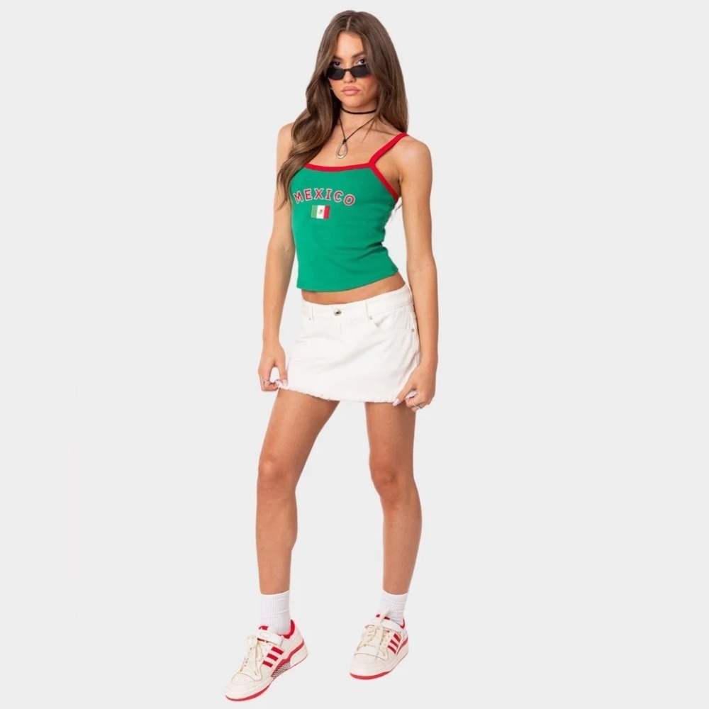 NWT - EDIKTED Mexico Womens Top - Size M - Picture 4 of 5
